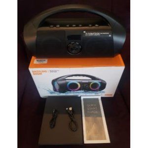New Bluetooth Speaker,60W(80W Peak) Booming Bass with Subwoofer, IPX7 Waterproof